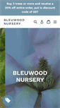 Mobile Screenshot of bleuwoodnursery.com